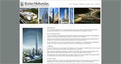Desktop Screenshot of barkermohandas.com